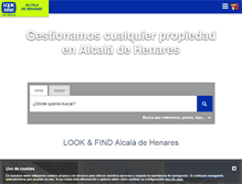 Tablet Screenshot of alcaladehenares.lookandfind.es